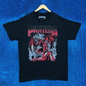 Pantera Devil Cowboys From Hell Art Thrash Metal Band Tee L